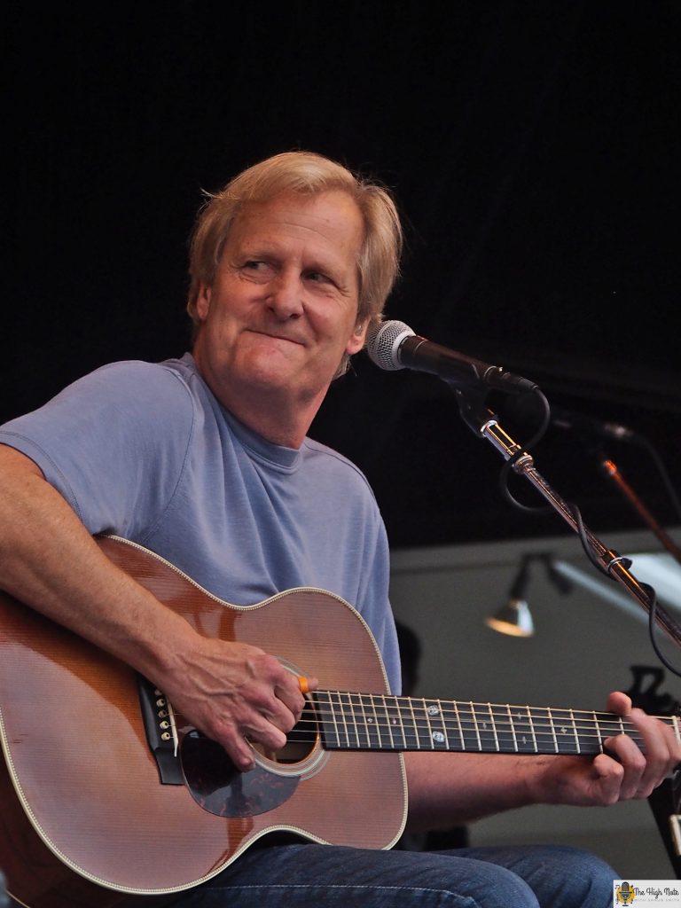 Jeff Daniels performs with the Ben Daniels Band at the 57th annual Philadelphia Folk Festival.