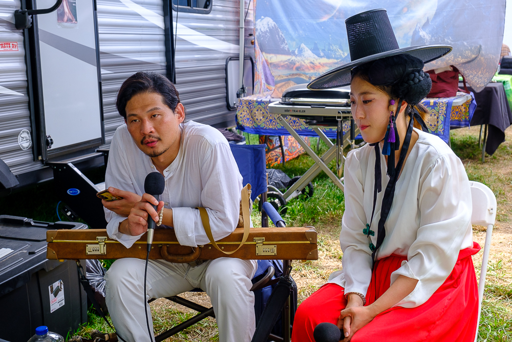 ADG7 bandleader and daegeum player Kim Yak Dae and Hong Ok describe their performance at the 60th annual Philadelphia Folk Festival on The High Note with Shaun Smith.
