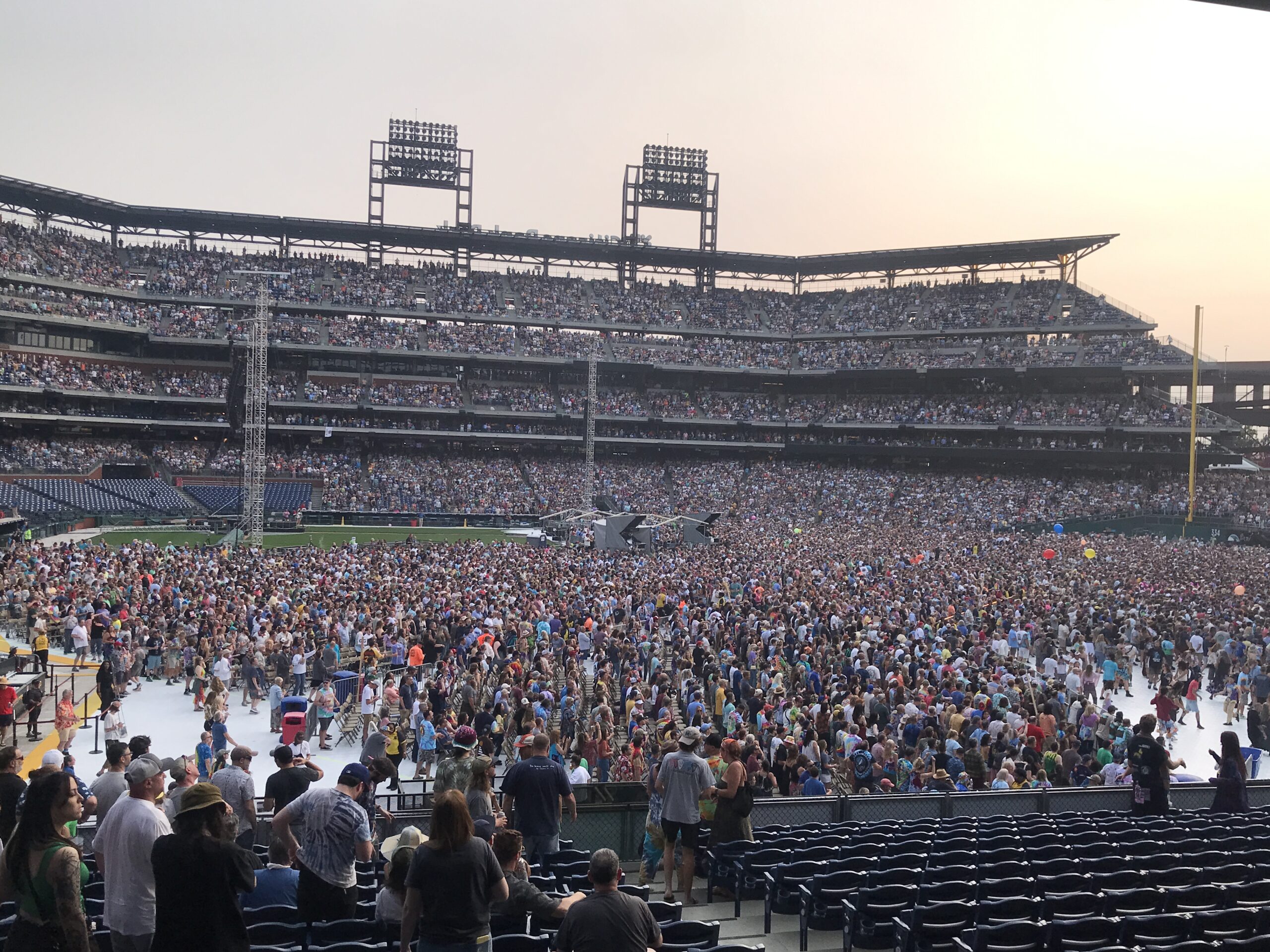 Deadheads fill Citizens Bank Park in Philadelphia to see Dead and Company one last time.