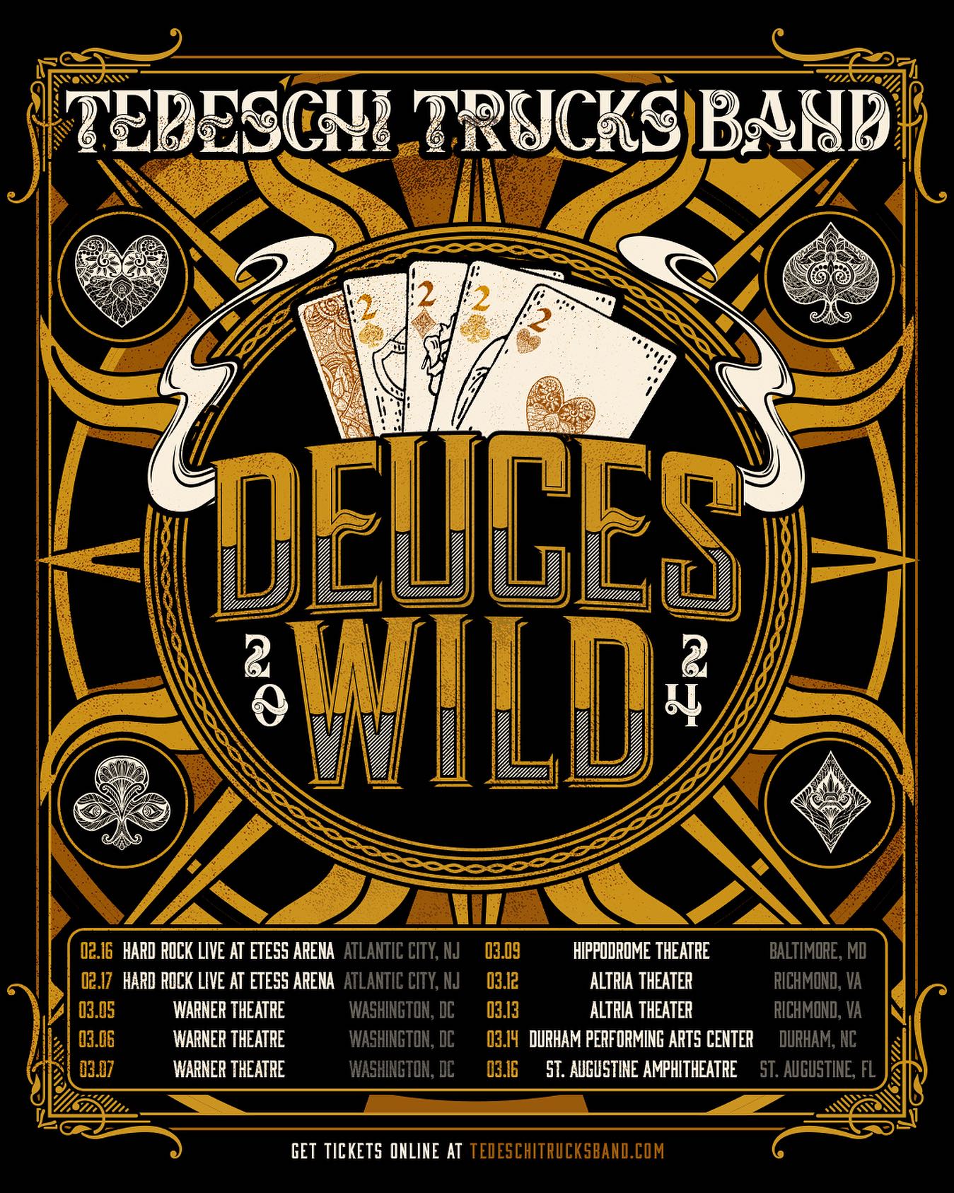 Tedeschi Trucks Band Duces Wild Tour 2024