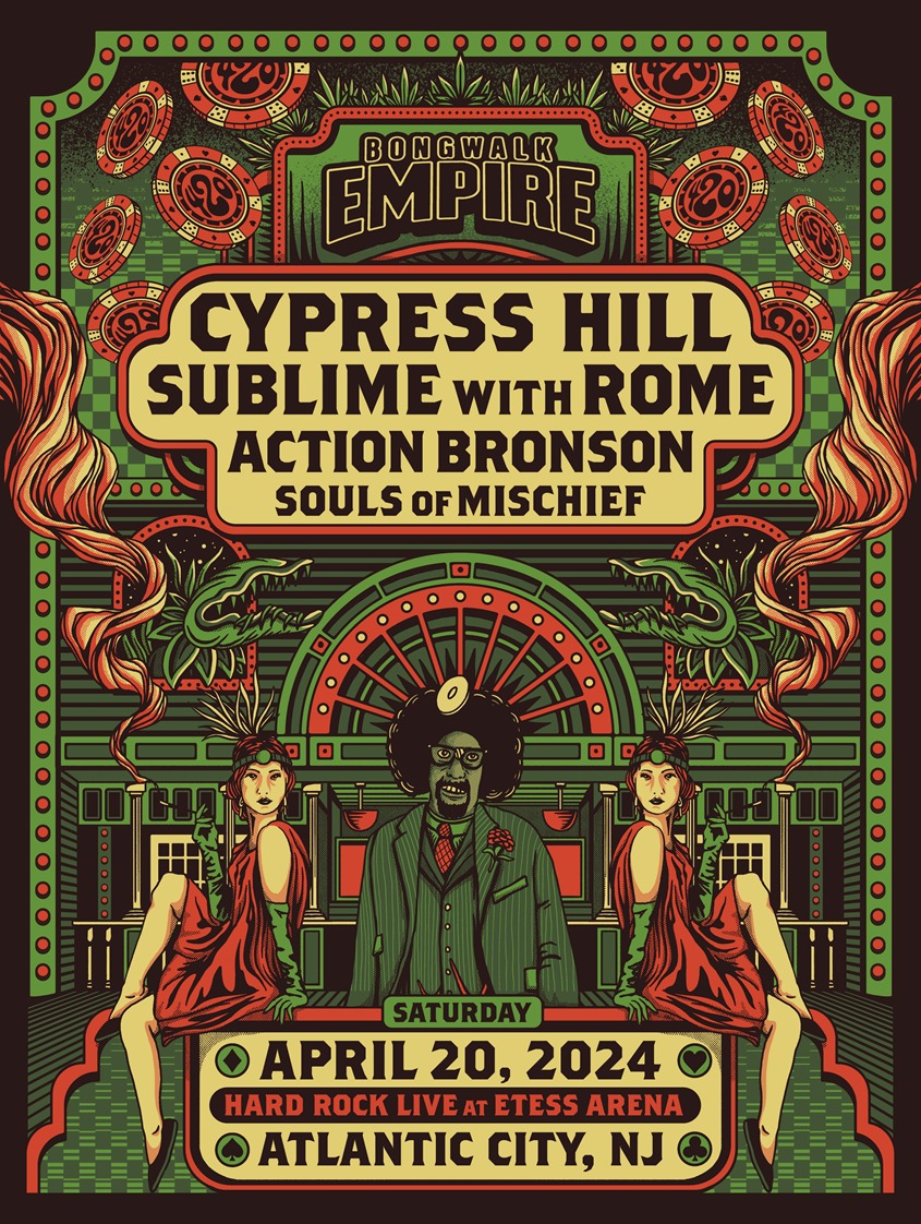 Bongwalk Empire April 20, 2024 at Hard Rock Atlantic City