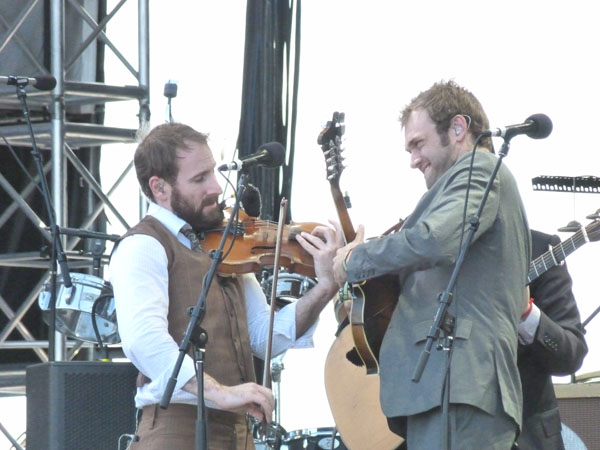 The Punch Brothers perform at the Philadelphia Folk Festival in 2011 (Shaun R. Smith/The High Note).
