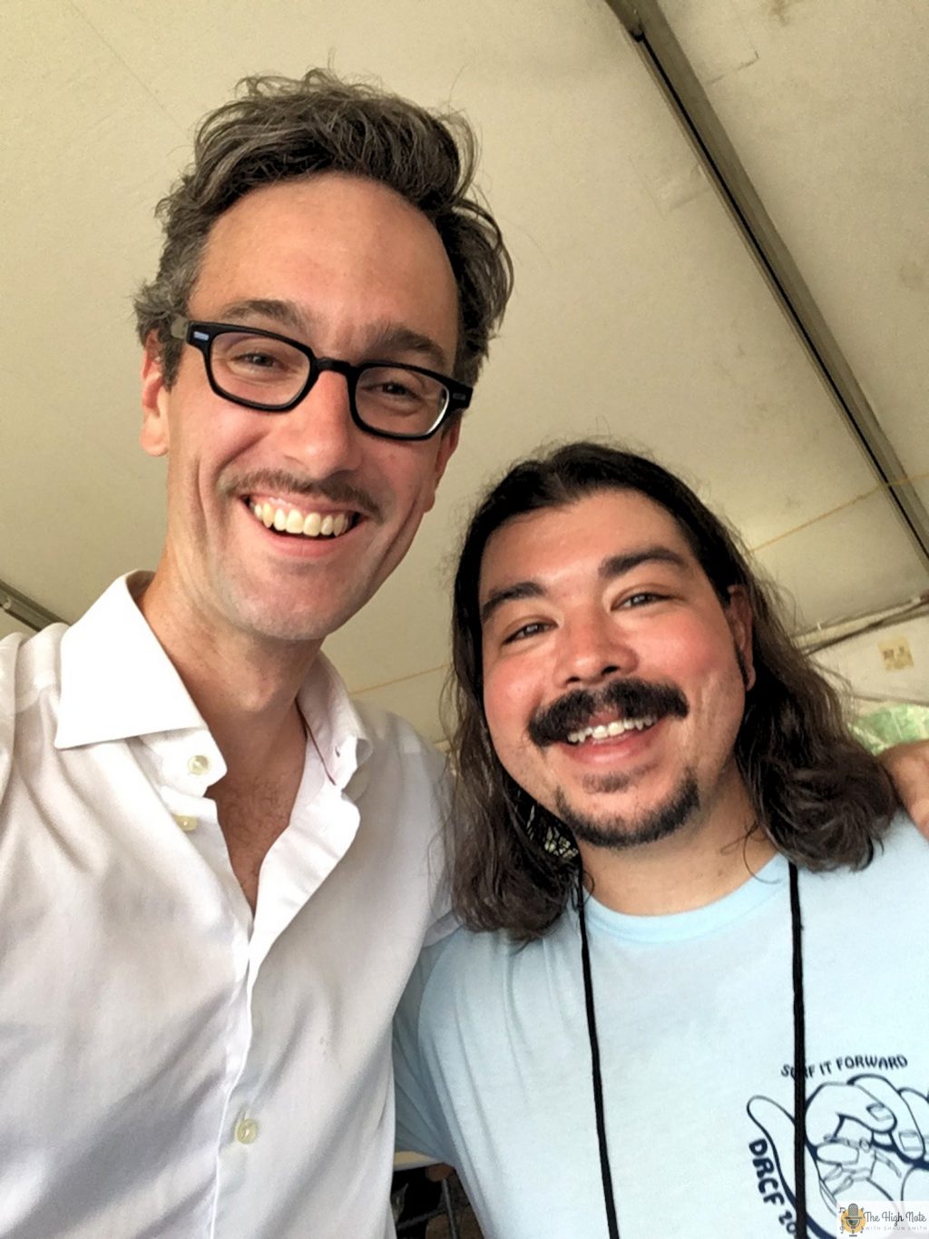 David Myles and Shaun Smith at the 57th annual Philadelphia Folk Festival