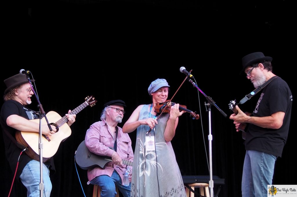 Tom Paxton and The Don Juans perform at the 57th annual Philadelphia Folk Festival.