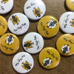 The High Note Yellow and White buttons