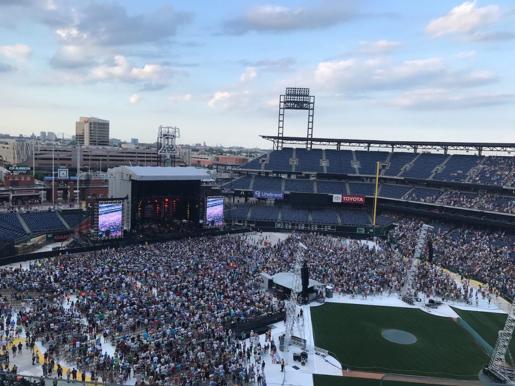 Dead and Company July 10 at Citizens Bank Park in Philadelphia, Pennsylvania.