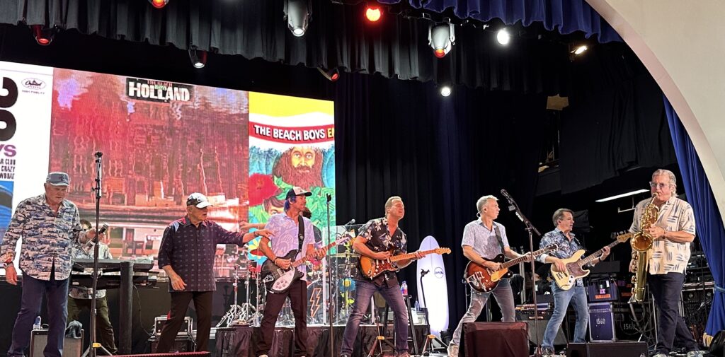 The Beach Boys perform Monday, Aug. 5 at The Ocean City Music Pier in Ocean City, New Jersey (Shaun R. Smith/The High Note).