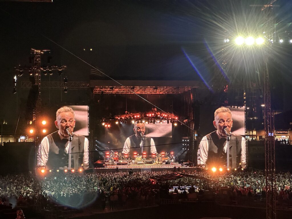 Bruce Springsteen and the E Street Band perform Aug. 21 at Citizens Bank Park in Philadelphia, Pennsylvania (Shaun R. Smith/ The High Note).