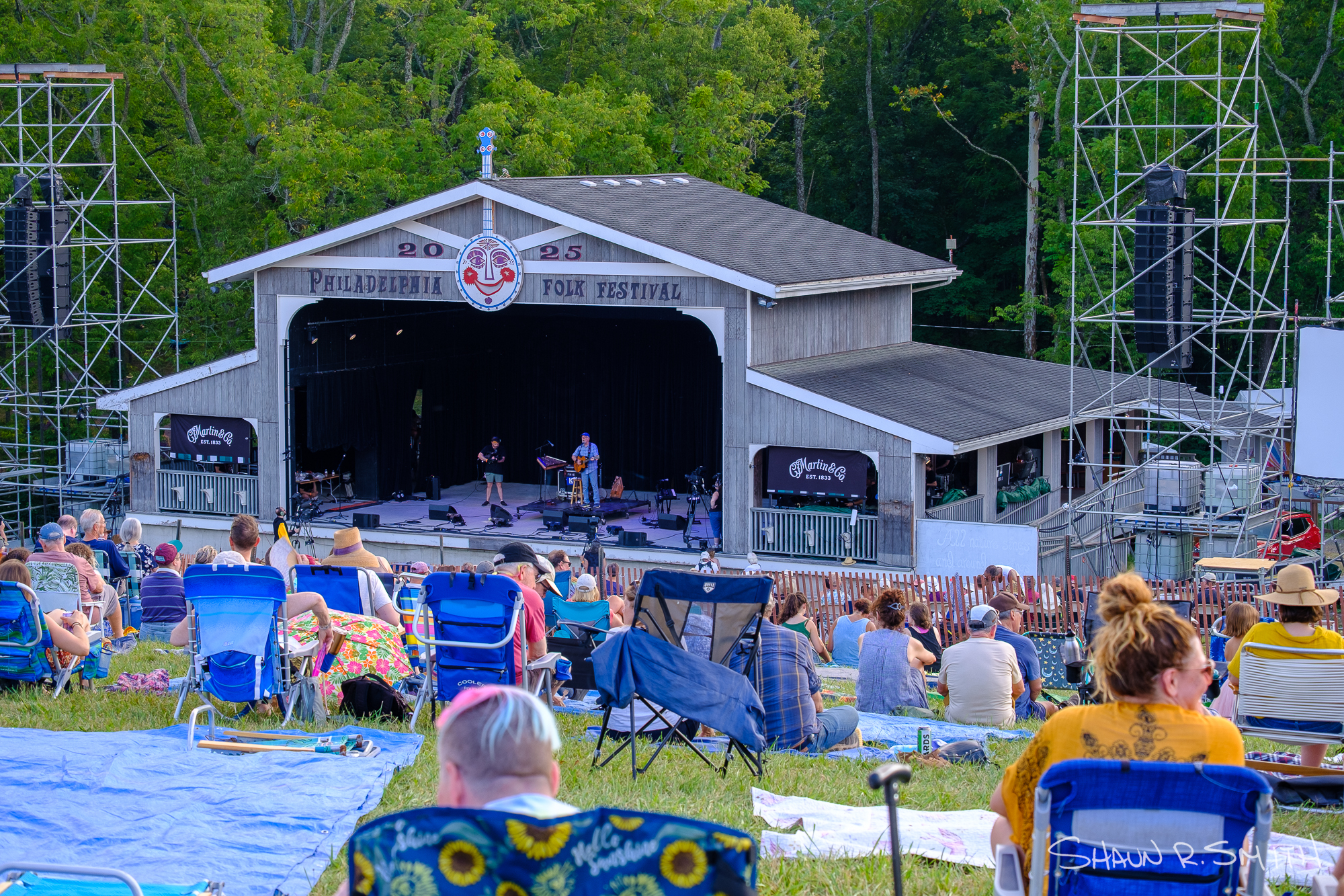 John McCutcheon performs Saturday, Aug. 16 at the 62nd annual Philadelphia Folk Festival (Shaun R. Smith/The High Note).