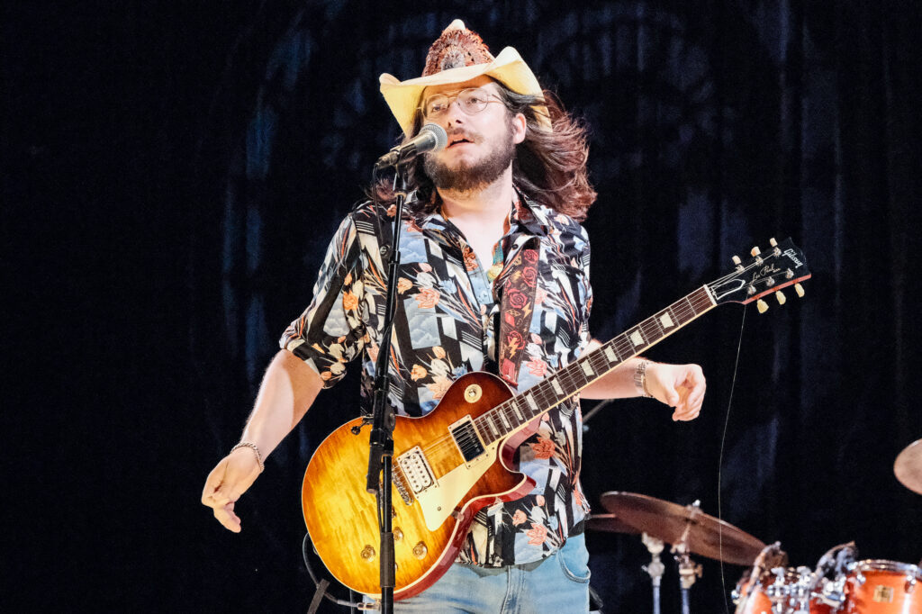 Eddie 9V performs at the 63rd annual Philadelphia Folk Festival Friday, Aug. 14, 2026 (Shaun R. Smith/The High Note).
